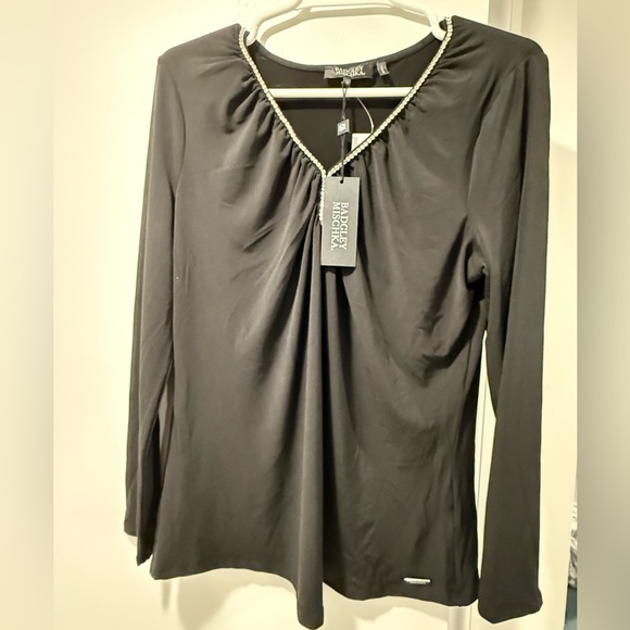 Badgley Mischka Embellished Top - Picture 3 of 4